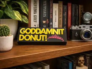 GDamnit Donut-Book Decor-Dungeon Crawler Carl