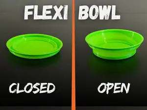 Collapsable Flexi Bowl: Perfect Travel Companion