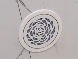 Grille de ventilation ronde