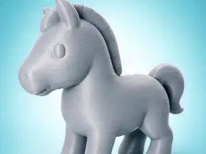Cheval minimaliste