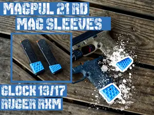 Magpul 21rd Magazine Sleeves for Glock 19/17, RXM