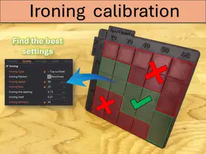 Ironing calibration