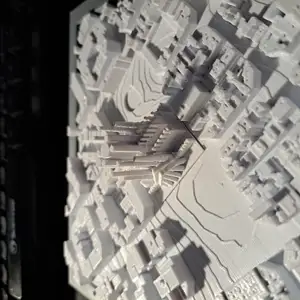 BARCELONA CITY, SAGRADA FAMILIA, 1/4000 SCALE