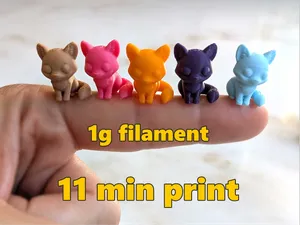 Small Tiny Mini Micro Fox