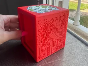 Caja para Mazo Dragón MTG Deckbox 100+ Cartas