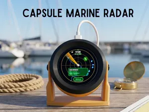 Capsule Radar — Marine · Live AIS Ship Radar