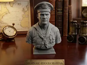 Busto Marinaio Italiano II Guerra Mondiale