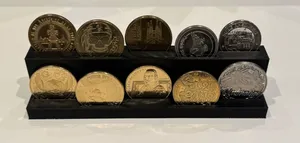 Coin Display Stand