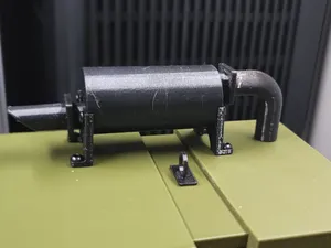1:14 Diesel generator exhaust