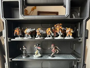 Kill Team 40K Fatmax minis carrying & storage case