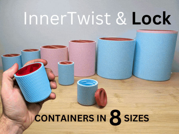 Spiral Mesh Twist & Lock|8 Sizes