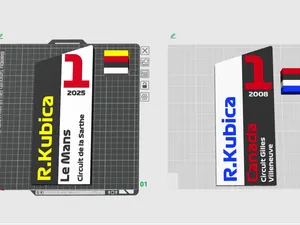 Kubica RK88 the statue