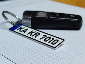 customizable european car license plate