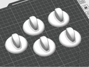Arctic Stove buttons