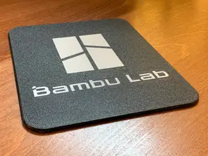 Textured mouse pad with Bambu Lab Logo