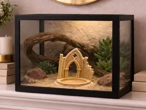Ruined Cathedral Water Bowl