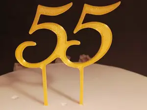cake topper 55