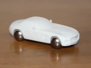 Drifting Marble Car - Merzedes SLS - no AMS