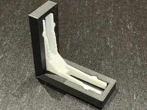 Dovetail Snap Fit 90° angled