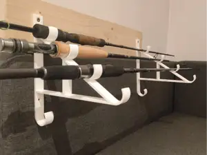 Fishing Rod Rack for 5 Rods 