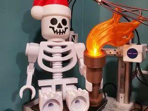 Mega Brick Giant Torch (10:1 scale)