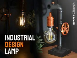 Industrial Design Table Lamp