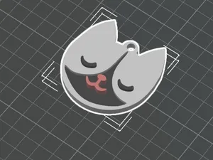 satisfied Cat key hanger 