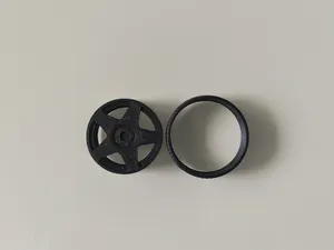 4 RODAS ESTRELA E PNEUS ESCALA 1/24