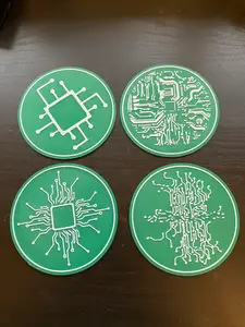 Circuit Board Coasters