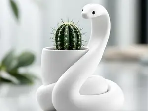 Snake-Shaped Flower Pot – Great Gift Idea