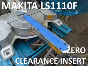 Makita LS1110F Mitre Saw Zero Clearance Insert