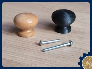 Simple M4 Door Drawer Knob