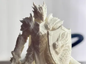 miniatura Paladino Dragonide D&D