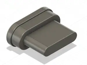 Dust cover for Apple lightning charging port