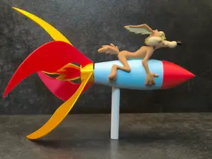 Coyote Rocket - Wind Spinner
