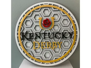 Kentucky Derby Dimensional Mosaic