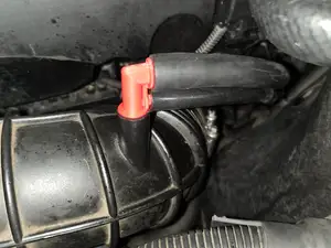 BMW E46 F-Stecker Vakuum Leitung