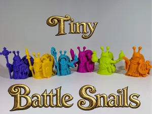 Tiny Battle Snails