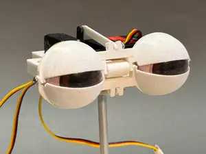 Three-Servo Eye Animatronic
