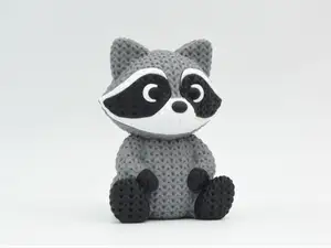 Knitted Raccoon