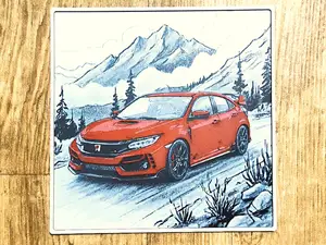 Honda Civic type R - Hueforge