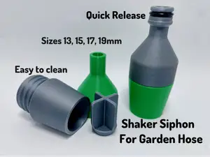 Shaker Siphon for Garden Hose