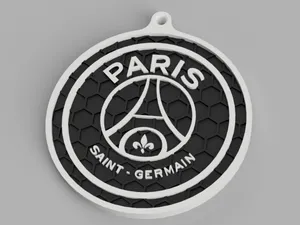 PSG - Paris Saint Germain club honeycomb keychain