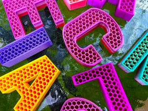 Letters for names ALPHABET Decorative Number Decor