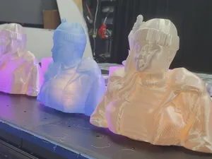 FEMALE SNOW SCULPTURE