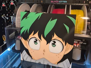 My Hero Academia - Deku Closeup MHA Hueforge