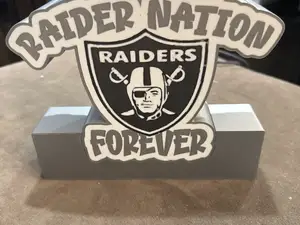 Raider Nation Lightbox w base