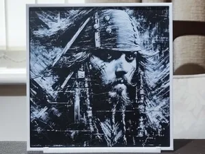 Captain Jack Sparrow - HueForge 2 Color