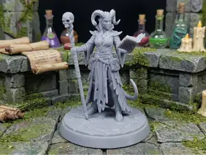 Tiefling Warlock Miniature 32mm