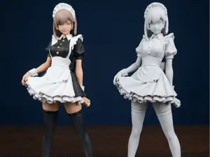 Maid anime girl